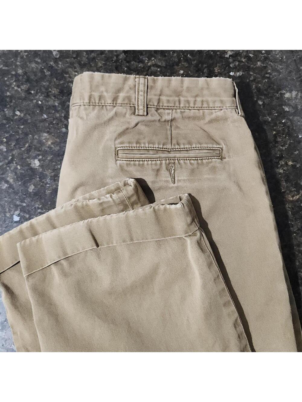 Polo Ralph Lauren Chino Pants 36x30 Flat Front Classic Preppy Casual Outdoor